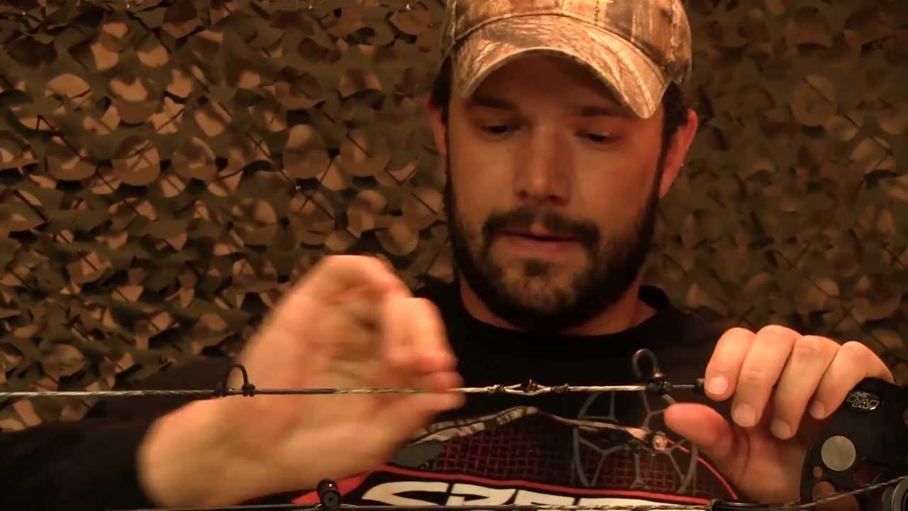 How To Wax A Bow String - YouTube