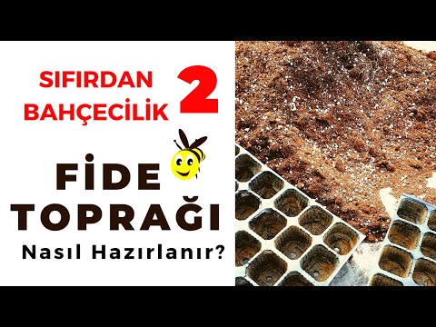 FİDE TOPRAĞI NASIL HAZIRLANIR ? | TORF PERLİT HÜMİK ASİT KARIŞIMI