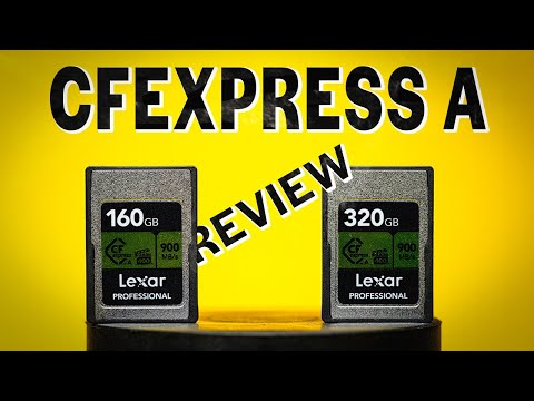 Lexar CFexpress Type A 160/320GB Cards Review
