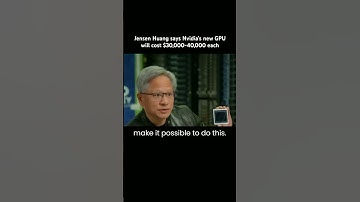 Jensen Huang says Nvidia