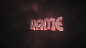 AMAZING 3D RED INTRO | HD60 | Panzoid #54