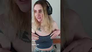 She forgot she was on stream