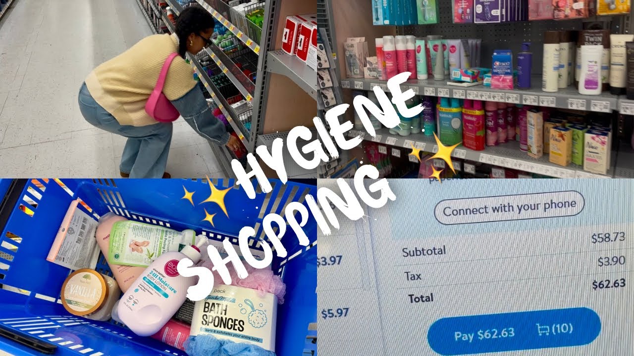 Come HYGIENE SHOPPING w/ me! | mini haul + hygiene tips 💕