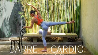 30 MIN CARDIO BARRE & PILATES || AtHome Full Body Workout