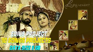 EDIUS PROJECT | 10 SONGS PROJECT WEDDING TEASER 2026 | REELS TEASER SONGS | MVM