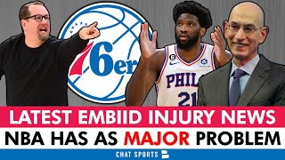 MAJOR 76ers Rumors: Joel Embiid Injury Latest + Embiid PRESSURED By The NBA To Play vs. Warriors?