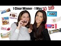 Protein Bar Taste Test || 9 Brands 36 Bars || WW Points || ONE Clear Winner