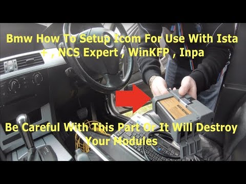 BMW How To Setup ICOM With ISTA D AND ISTA + NCS EXPERT WINKFP