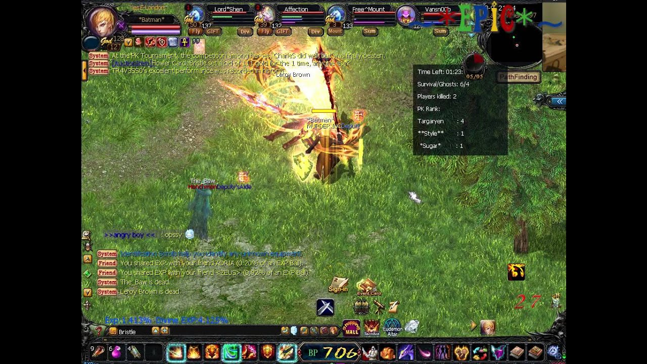 Eudemons Online - First London PKT on Shadow Knight