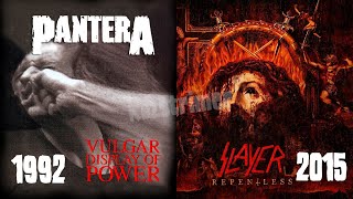 PANTERA - FСKING HOSTLINE (1992) - SLAYER - IMPLODE (2015)