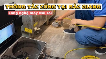 Thông tắc cống tại Bắc Giang - Hút bể phốt Urentek