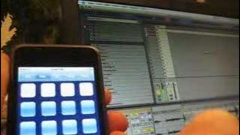 iphone / iPod Touch Midi Controller with Ableton