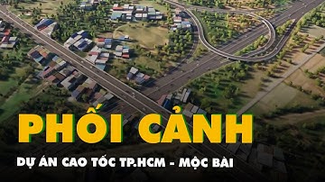 Phối cảnh dự án cao tốc TP.HCM - Mộc Bài hơn 19.000 tỉ, dự kiến khởi công năm 2025