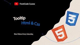 Create tooltip by Html, Css - FrontCode Course