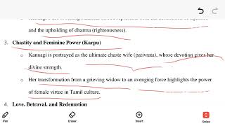 Characters, Themes And Symbols Of The Book Of Vanci In Silappadikaram.