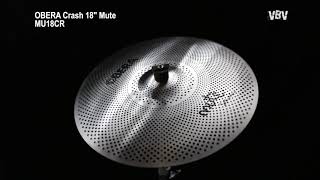 Crash 18" Mute - Cymbale Silencieuse vidéo