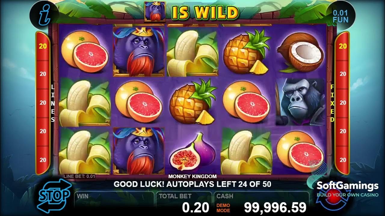Monkey vs crab slot machine
