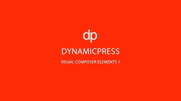 DynamicPress - Visual Composer Elements part 1