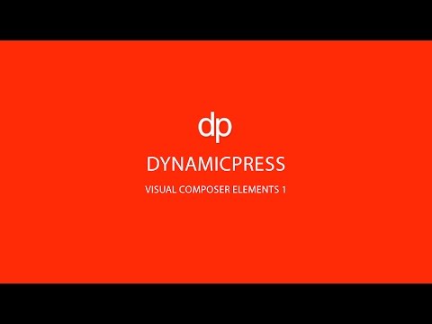 DynamicPress - Visual Composer Elements part 1