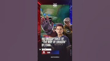 An unstoptable of "The Way of Dragon" by Yawi 🐉 #SEATheWorld #MSC2023 #MLBBEsports