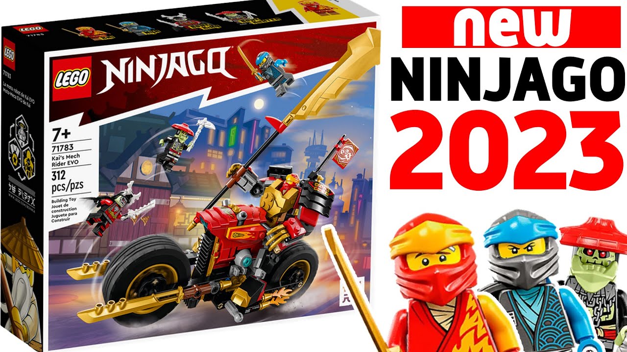 Lego Ninjago 2023 Review set Kai's Mech Rider EVO 71783 by Svatix Bricks |  Lego Leaks 2023 - YouTube