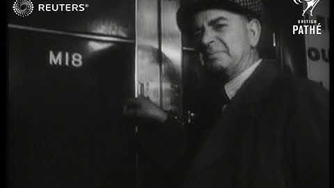 Nieuwe bagageservice op station Euston (1949)