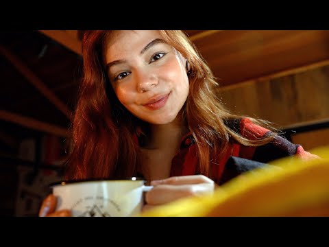 Cabin ASMR 🌲you are sick! 🍵