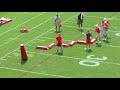 2018 Ohio State Clinic RB Drill Tape