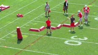 2018 Ohio State Clinic RB Drill Tape