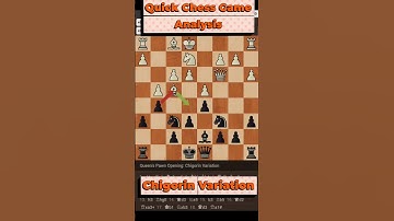 Quick Chess Game Analysis | Part 38 | #chess #chesscom #shorts
