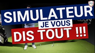 SIMULATEUR de GOLF: Je vous dis TOUT!