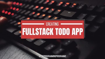 Creating a To-Do App | Full Stack Web Development | No Talking | ASMR #asmr #programming #typing