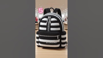 Customizable Crochet Backpacks for Everyone #crochet #bag #backpack #crochetprojects