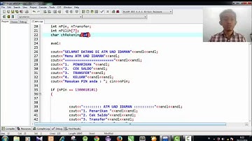 Program ATM, Dasar Pemrograman C++