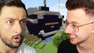 minecraft'ta MERVAN'ın evini OBSİDYEN ile KAPLADIM!  Bölüm 10