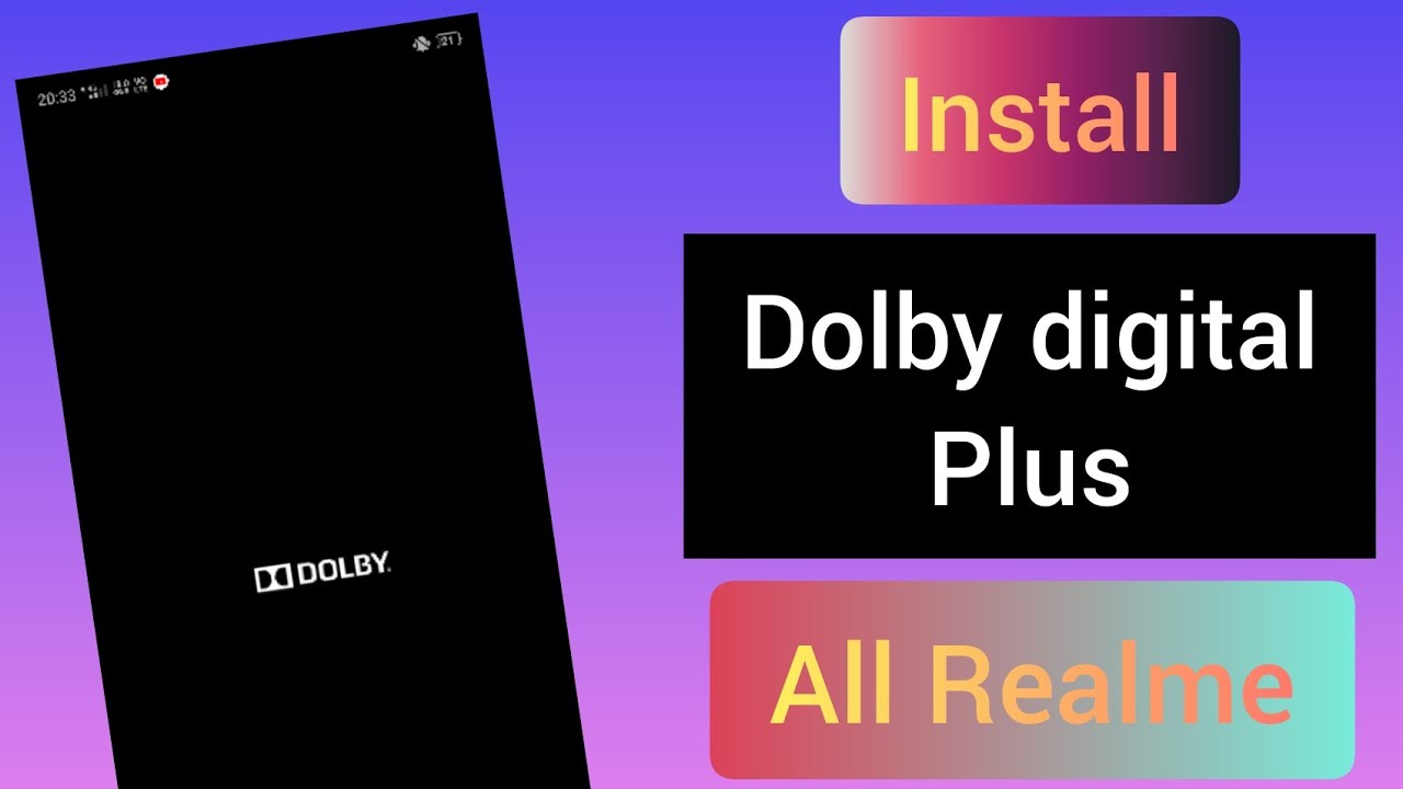 Install Dolby digital Plus in any Realme device | best magisk module ...