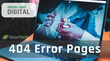 How to create a custom 404 Error Page with Thrive Theme Builder | Green Light Digital