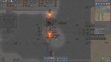 Factorio Dual Rocket Launch