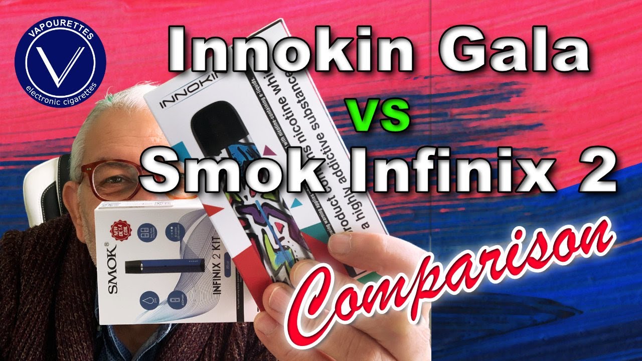 Innokin Gala VS SMOK Infinix 2 Comparison, Review, E cig Vape, How to