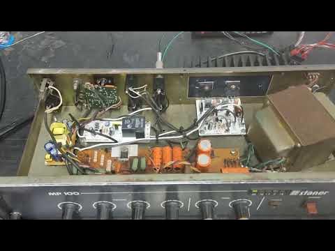 Revitalização Amplificador Staner MP100 - YouTube