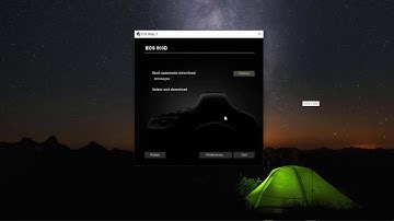Canon 800D T7i - Installing Canon EOS Utility software and how to use it