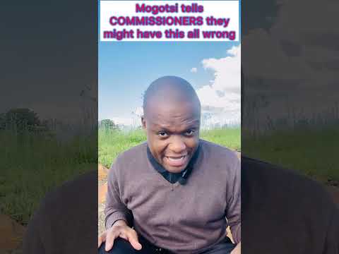 Brown Mogotsi Tells Commissioners They Being Misled Madlangacommission Brownmogotsi 