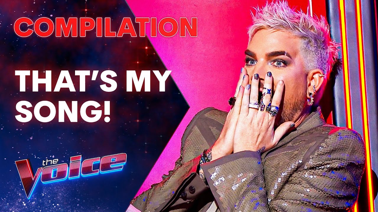 Coaches Surprised by Their OWN SONGS in the Blind Auditions of The Voice