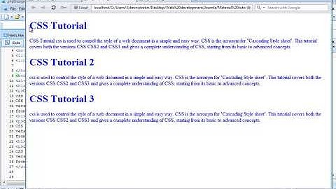 "CSS" for beginner in Amharic language - What is Selector"