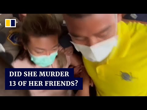 Thai woman arrested on suspicion she murdered 13 friends with cyanide
