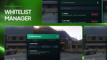 [FREE] Lion Script Whitelist Manager [ Fivem Standlone ]