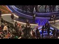 Will Smith - comforted by Denzel Washington and Tyler Perry - Oscars 2022