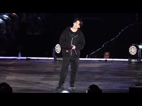 191029 SPEAK YOURSELF FINAL 소우주 MIKROKOSMOS 정국 직캠 / BTS JUNGKOOK FOCUS