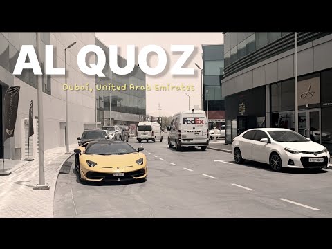A Hot Summer Afternoon in Al Quoz! Dubai Walking Tour
