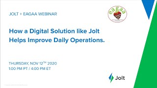 How a Digital Solution like Jolt Helps Improve Daily Operations